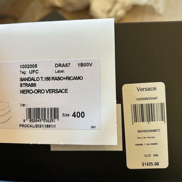 Black Versace Platforms - Picture 3 of 10